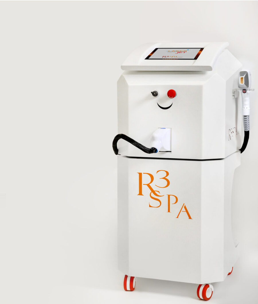 Scocca in poliuretano per apparecchiatura laser